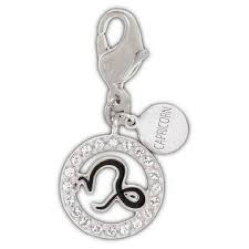 SWAROVSKI CRYSTAL CAPRICORN CHARM NWT